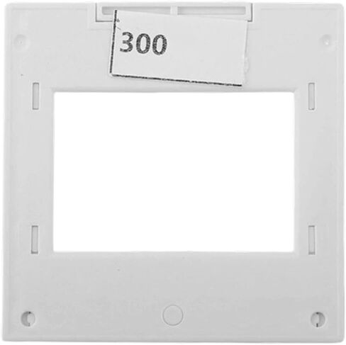 ورقة صريف حيود ناقل الحركة 50/100/300/600 خط لكل مم لتجربة التدريس البصري لمقياس الطيف الضوئي، إطار بلاستيك PET مقاس 50 × 50 مم مع منطقة شبك 38 × 36 مم (دعامة قطعتان) in Kuwait