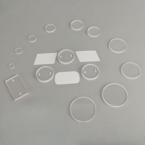 صفائح نافذة بروميد البوتاسيوم، صفائح ملح KBr، بلورات خاصة للتجارب الطيفية (Φ25mm، السمك=4mm) in Kuwait