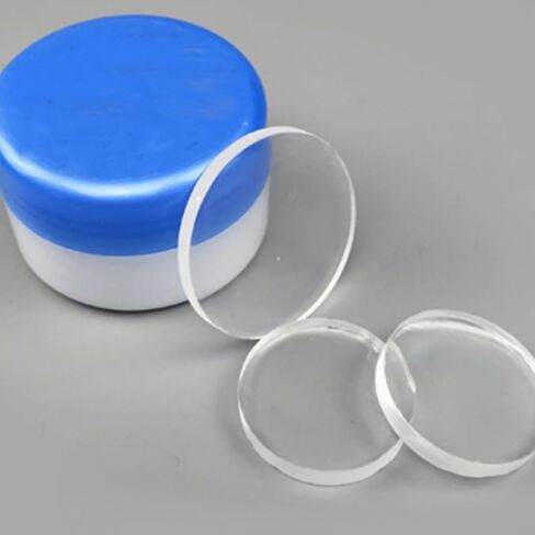 صفائح نافذة بروميد البوتاسيوم، صفائح ملح KBr، بلورات خاصة للتجارب الطيفية (Φ25mm، السمك=4mm) in Kuwait