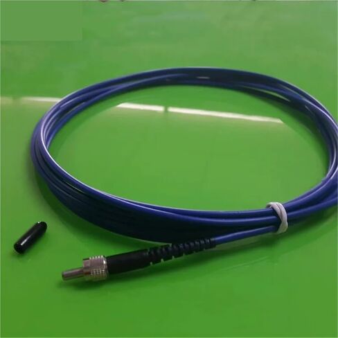 SMA905 Quartz Fiber Optical Jumper 600um 0.37NA 400-2500nm VIS-IR FC SC Energy Spectrometer Medical Detection Test Coupler (SMA-FC Blue 3m) in Saudi Arabia
