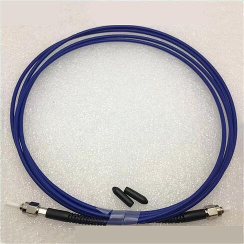 SMA905 Quartz Fiber Optical Jumper 600um 0.37NA 400-2500nm VIS-IR FC SC Energy Spectrometer Medical Detection Test Coupler (SMA-FC Blue 3m) in Saudi Arabia