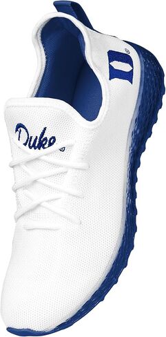 FOCO Duke Blue Devils NCAA Mens Gradient Midsole White Sneakers - 7 in Saudi Arabia