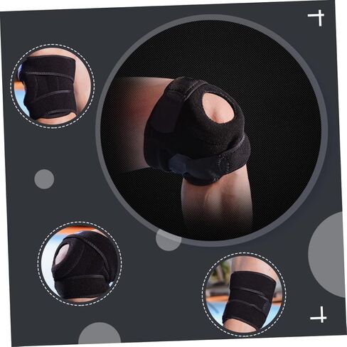 VANZACK Elastic Fabric Sports Knee Pads Running Basketball Fitness Comfortable Breathable 2 Pairs for Men in Saudi Arabia