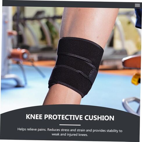 VANZACK Elastic Fabric Sports Knee Pads Running Basketball Fitness Comfortable Breathable 2 Pairs for Men in Saudi Arabia
