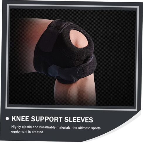 VANZACK Elastic Fabric Sports Knee Pads Running Basketball Fitness Comfortable Breathable 2 Pairs for Men in Saudi Arabia