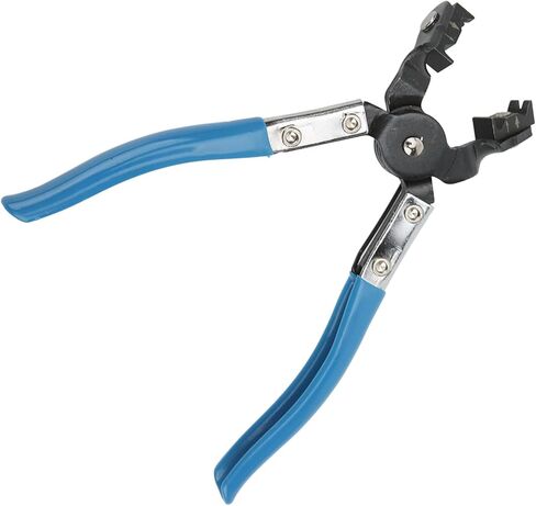 Angled Hose Clamp Pliers - Swivel Jaws, Spring-Loaded Handles, Universal R-Type Clamp Tool in Saudi Arabia
