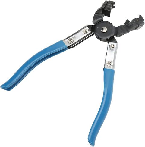 Angled Hose Clamp Pliers - Swivel Jaws, Spring-Loaded Handles, Universal R-Type Clamp Tool in Saudi Arabia