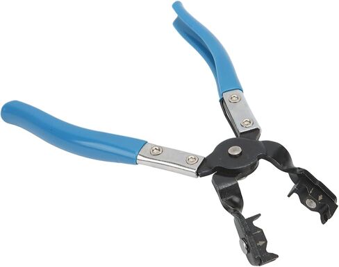 Angled Hose Clamp Pliers - Swivel Jaws, Spring-Loaded Handles, Universal R-Type Clamp Tool in Saudi Arabia