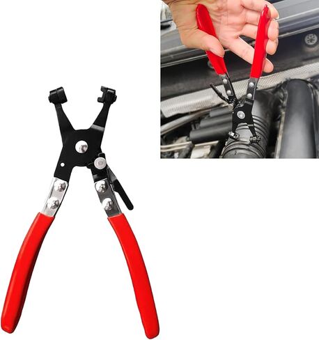 Automotive Radiator Hose Clamp Pliers Professional Spring Clamp Pliers Hose Clamp Tool with Swivel Flat Band for Removal and Installation on Flat-Band or Ring-Type Hose Clamps in Kuwait
