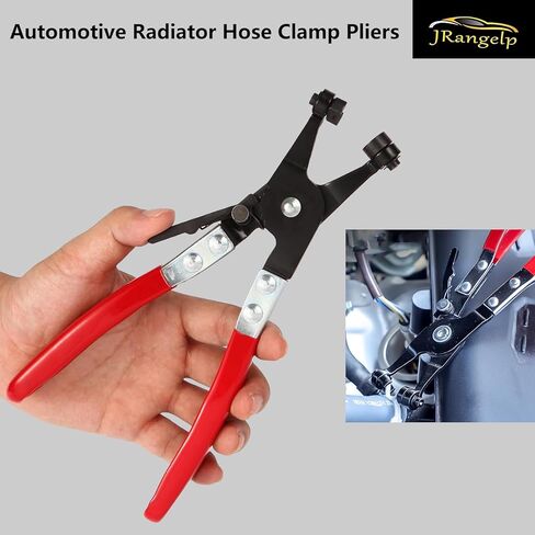 Automotive Radiator Hose Clamp Pliers Professional Spring Clamp Pliers Hose Clamp Tool with Swivel Flat Band for Removal and Installation on Flat-Band or Ring-Type Hose Clamps in Kuwait