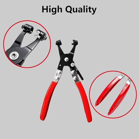 Automotive Radiator Hose Clamp Pliers Professional Spring Clamp Pliers Hose Clamp Tool with Swivel Flat Band for Removal and Installation on Flat-Band or Ring-Type Hose Clamps in Kuwait