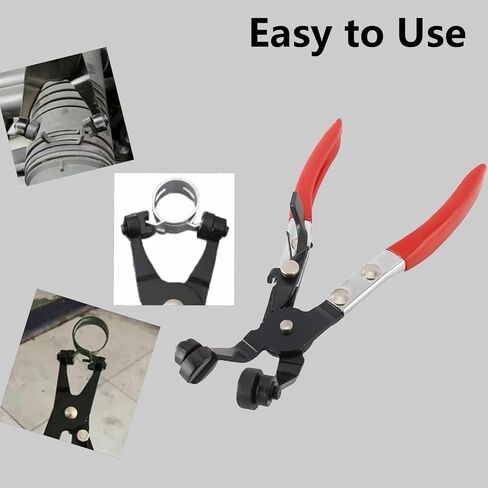 Automotive Radiator Hose Clamp Pliers Professional Spring Clamp Pliers Hose Clamp Tool with Swivel Flat Band for Removal and Installation on Flat-Band or Ring-Type Hose Clamps in Kuwait