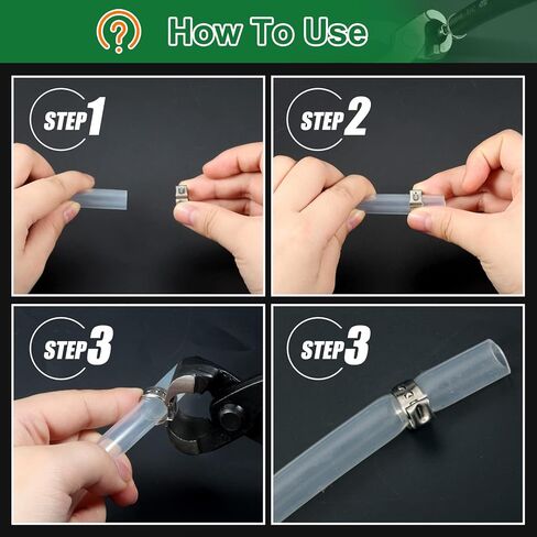 9 Inch Ear Clamp Pliers Front Jaw Pinch Clamp Pliers Single Ear Hose Clamps Plier Nail Puller Pinch Clamps Tool for Securing Pipe Hoses and Automotive Use in Saudi Arabia