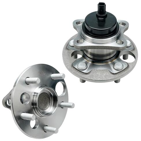 Detroit Axle - AWD الخلفي محامل العجلات لعام 2011-2020 Toyota Sienna 2012 2013 2014 2015 2017 2018 2018 ، 2 Wheel Hub Bearings Set Set Set Set Present in Kuwait