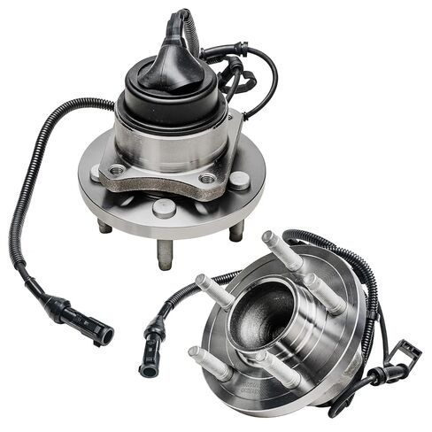 Detroit Axle - AWD الخلفي محامل العجلات لعام 2011-2020 Toyota Sienna 2012 2013 2014 2015 2017 2018 2018 ، 2 Wheel Hub Bearings Set Set Set Set Present in Kuwait
