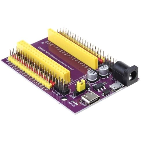 لوحة توسيع لـ 38-Pin ESP32، لوحة فرعية متوافقة مع NodeMCU-32S، ESP-WROOM-32D/32U، ESP-WROVER، خالية من اللحام مع مدخلات طاقة متعددة، حزمة واحدة in Saudi Arabia