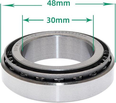 1 قطعة 30YM1 48Y1 30X48X12 30YM1/48Y1 48KS-30Y مدبب أسطواني دراجة نارية دعم تحمل مخروط + كوب واحد in Kuwait