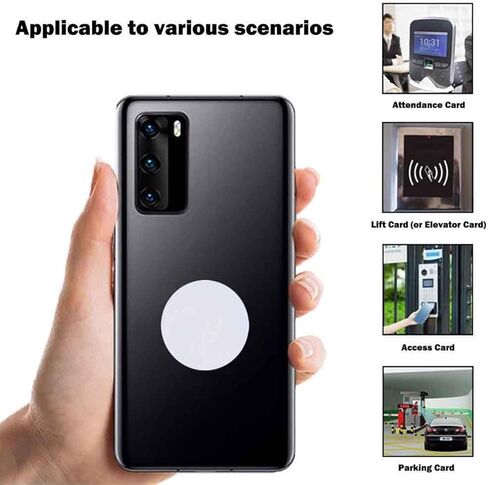 10 قطعة سلسلة مفاتيح ذكية قابلة للكتابة وقابلة لإعادة الكتابة IC، 13.56 ميجاهرتز UID RFID ملصق فارغ للتحكم في الوصول ملصق مفتاح قابل لإعادة الكتابة in Kuwait