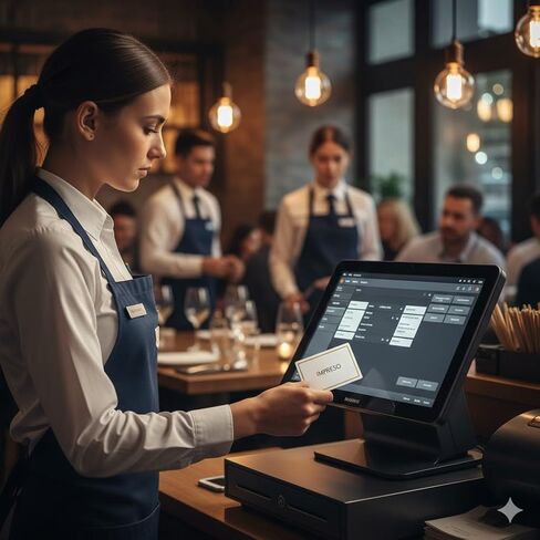 25 Agilysys InfoGenesis POS Employee Swipe Cards (HiCo) + 1 Credit Card Reader Cleaning Card in Kuwait