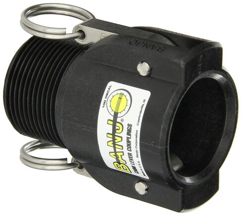 تركيب كاميرا وأخدود من مادة البولي بروبيلين 125B من Banjo، وصلة توصيل أنثى مقاس 1-1/4 بوصة × ذكر NPT in Kuwait