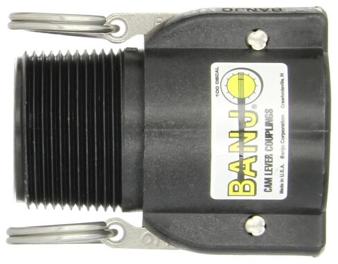 تركيب كاميرا وأخدود من مادة البولي بروبيلين 125B من Banjo، وصلة توصيل أنثى مقاس 1-1/4 بوصة × ذكر NPT in Kuwait