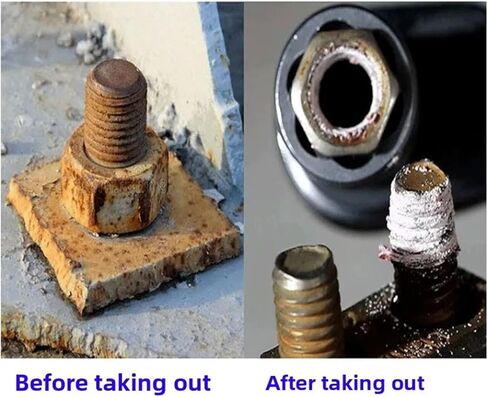 13Pieces Impact Bolt & Nut Remover Set Cr-Mo Steel Extractor Tool with Solid Storage Case Industrial Drop in Kuwait