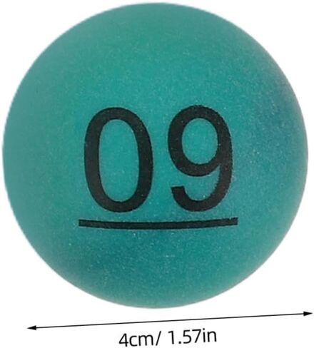 Milisten 40Pcs Colorful Bingo Prize Balls Numbered Plastic Balls for Raffle Games Party Decorations and Carnival Fun Balls for Events and Gatherings in Kuwait