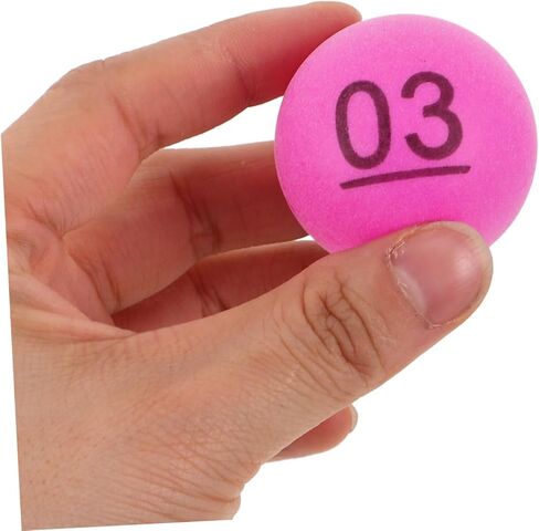 Milisten 40Pcs Colorful Bingo Prize Balls Numbered Plastic Balls for Raffle Games Party Decorations and Carnival Fun Balls for Events and Gatherings in Kuwait