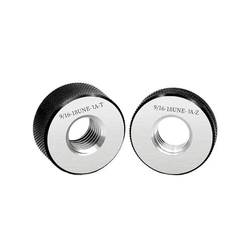 1 Set of 1A Precision fine Tooth Ring Gauge UNC UNF UNS UNEF 2-56 - 3/8(4-40UNC- 1A T Z) in Saudi Arabia