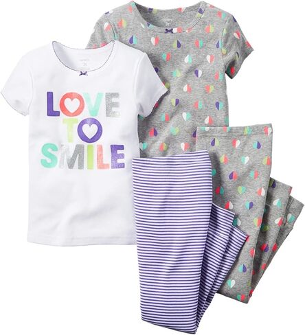 Carter's Baby-Girls 4 Piece PJ Set 331G079 in Kuwait