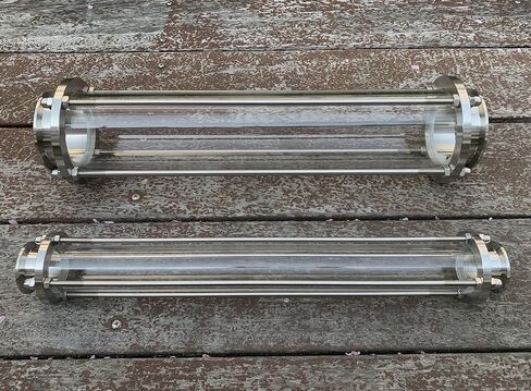 زجاج رؤية طويل القامة ثلاثي المشبك مقاس 4 بوصة (بطول 4 بوصة TC*18 بوصة) in Kuwait