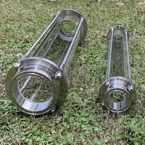 زجاج رؤية طويل القامة ثلاثي المشبك مقاس 4 بوصة (بطول 4 بوصة TC*18 بوصة) in Kuwait