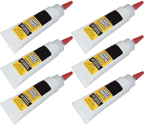 Replacement for fits Set of 6- Flexible Gasket Maker 50 mL Appli Fits CATor Tubes works on Fits Cater in Saudi Arabia