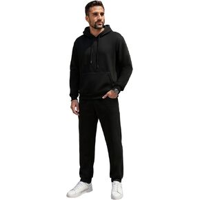 Men's Tacksuit 2 Piece Sweat Suits for Men Hoodie Jogger Sweatsuits Set in Saudi Arabia