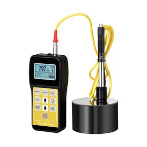 Metal Hardness Tester Kit, 7-in-1 Portable Leeb Hardness Tester HL/HV/HB/HRC/HRB/HRA/HS with Test Block, Rockwell Hardness Testing Equipment for Steel, Aluminum Alloy, Copper, Cast Iron in Kuwait