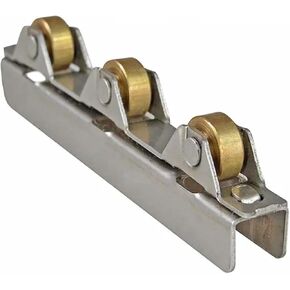 4PCS/Set Frameless Glass Door and Window Pulley with 3 Copper Wheels for 8-10mm Thick Glass, Sliding Glass Door Roller Assembly (Size : for 8mm Glass) in Kuwait