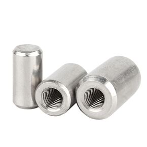 M3 M4 M5 M6 304 Stainless Steel GB120 Internal Thread Cylindrical Pin Tooth with Hole Positioning(4x30xM3(2Pcs)) in Kuwait
