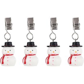 TwoFish Home Set of 4 Pearl Tablecloth Clamps Handicraft Tablecloth Clips Pack of 4 in Kuwait