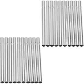 POPETPOP 20Pcs Aluminum Wind Chime Tubes DIY Craft Replacement Parts 6Mm Diameter 90Mm Length Wind Chime Making Supplies for Outdoor Garden Patio Decor in Kuwait