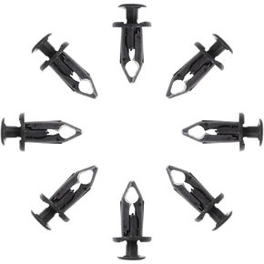 For 100x Car 8mm Dia Hole Plastic Rivets Fastener Auto Fenders Bumper Push Pin Clips OEM Equivalent Replacement in Kuwait