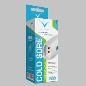 Virulite CS Original Manufacturer Direct Multi-Patented Device for The Treatment of Cold Sores Invisible Light - Visible Results - Amazon Transperancy Registered Product in Kuwait