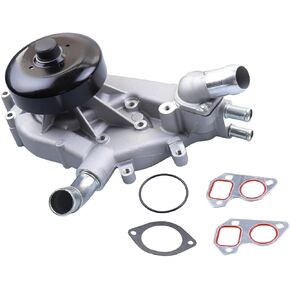 Water Pump W/Gasket Compatible with Buick 04-06 & for Cadillac 02-06 & for Chevrolet 99-06 & for GMC 99-06 & for Isuzu 03-06 & for Hummer 02-06 Waterpump Car OEM AW5104 12569519 in Saudi Arabia
