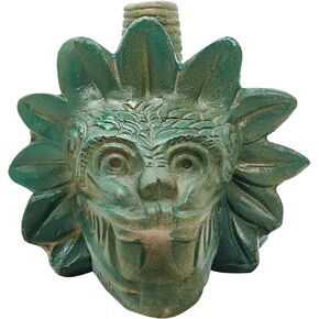 Aztec Death Whistle Loudest 125+ Decibels, Authentic Human Screaming Sound for Scares, Easy Blow Mayan War Whistle for Collectors, Pranks & Rituals in Kuwait