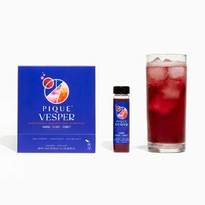 بيكيه فيسبر فاتح للشهية غير كحولي | إل-ثيانين، تارت الكرز وداميانا | الهدوء والاسترخاء ودعم المزاج | عضوي، غير معدل وراثيًا، خالي من السكر | 6 قوارير in Kuwait