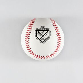 Buffalo Bottle Craft Personalized Baseball - Best Coach Gift, Official Size, Leather, 7.5 inches, 1 Set, 1 Piece, 1 Item in Kuwait