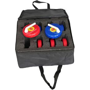 YIJU 8X Kids Curling Game Winter Sports Equipment with Storage Bag for Team Building, Party Classroom in Kuwait