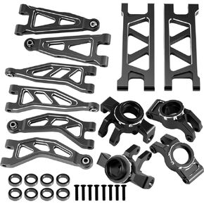 كتلة التوجيه الأمامية ألومنيوم من أجل Arrma 1/8 Typhon ، Talion ، جناية ، Mojave ، المخالفة ، استبدال لا حدود لها -AR330187 in Kuwait