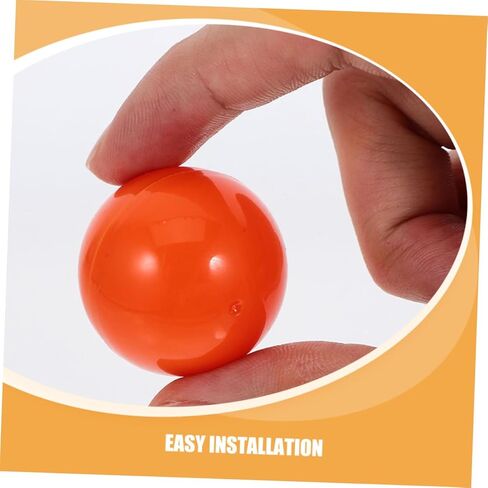 Toyvian 50pcs Plastic Hollow Bingo Balls Openable Raffle Drawing Spheres for Party Games Team Building Activities and Engaging Entertainment Events in Kuwait