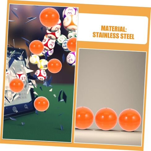 Toyvian 50pcs Plastic Hollow Bingo Balls Openable Raffle Drawing Spheres for Party Games Team Building Activities and Engaging Entertainment Events in Kuwait