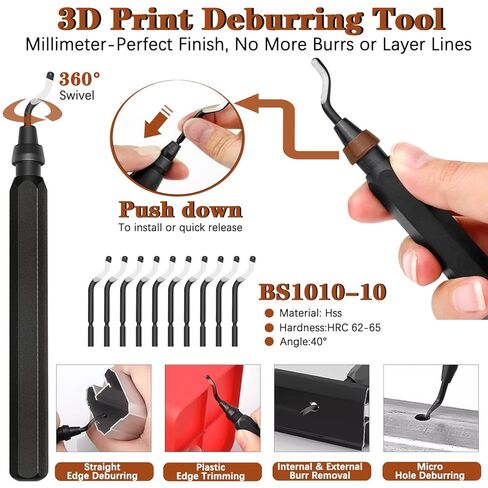 مجموعة أدوات طابعة ثلاثية الأبعاد مكونة من 66 قطعة مع حقيبة تخزين، وملحقات الكل في واحد لطابعات FDM/SLA - أداة إزالة الأزيز، وكاشطات، ومبردات معدنية، وفرش، ومثقاب يدوي، وملاقط والمزيد، لمختبر بامبو، وإندر 3، وكبرا in Kuwait